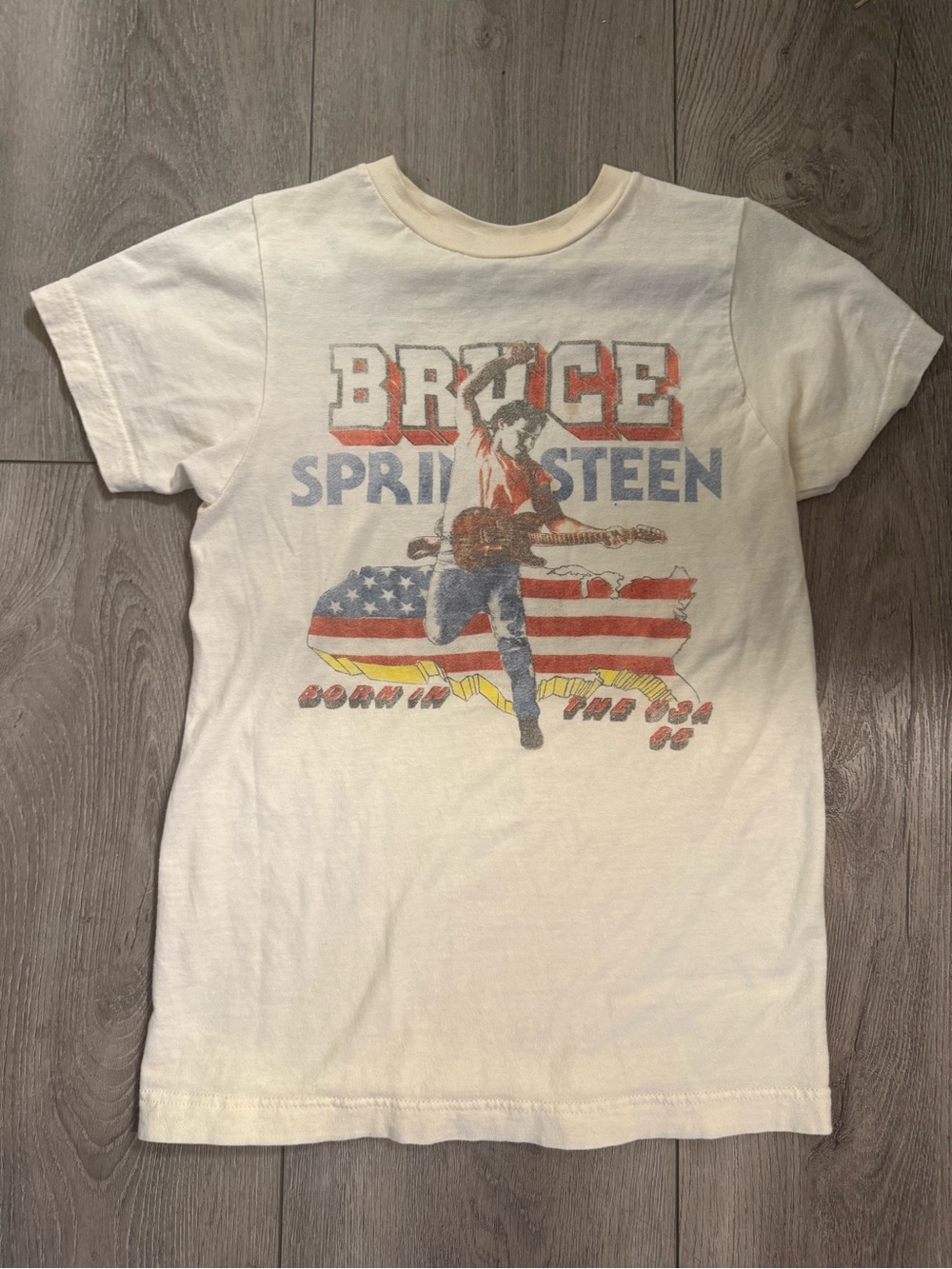 Vintage Graphic Band Tee - Bruce Springsteen Original from 1985